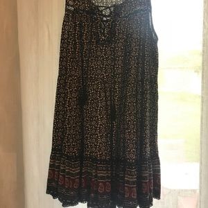 American Eagle A-line patterned dress